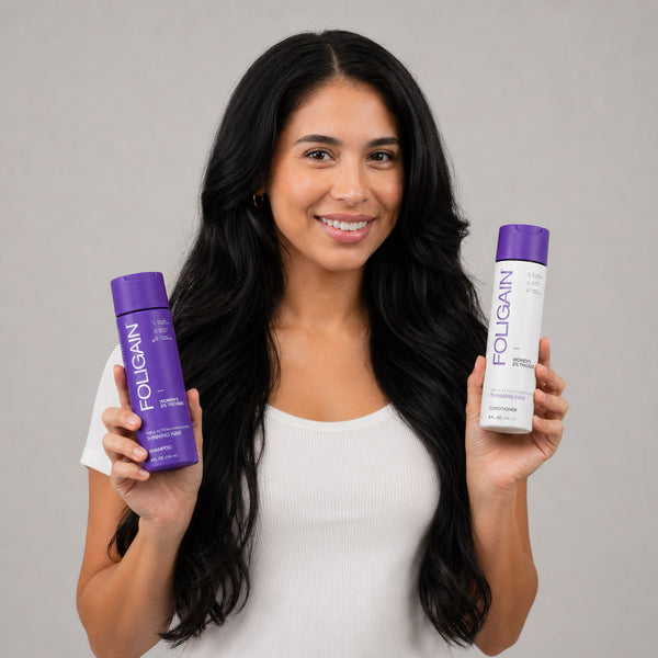 FOLIGAIN Hair Growth Shampoo + Conditioner Kit For Women - FOLIGAIN NEW ZEALAND