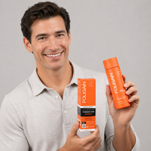 FOLIGAIN Triple Action Shampoo For Thinning Hair For Men with 2% TRIOXIDIL® - FOLIGAIN NEW ZEALAND
