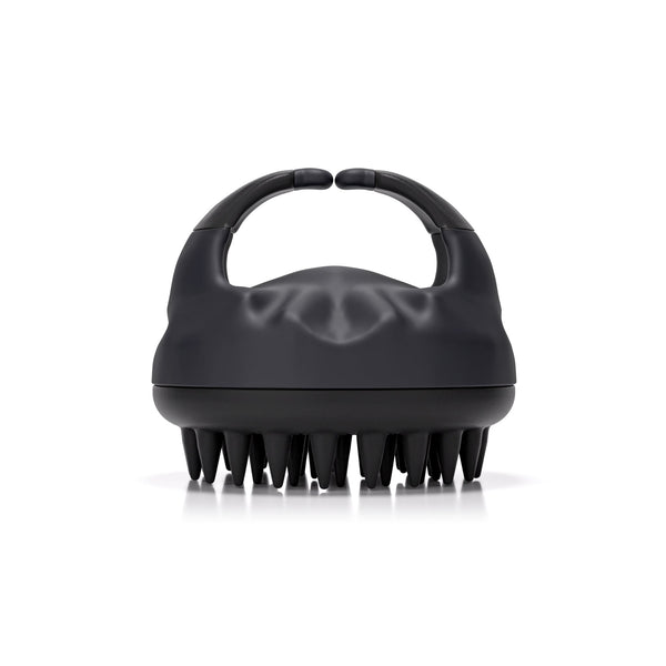 FOLIGAIN Scalp Therapy Exfoliator & Massager in Black - FOLIGAIN NEW ZEALAND