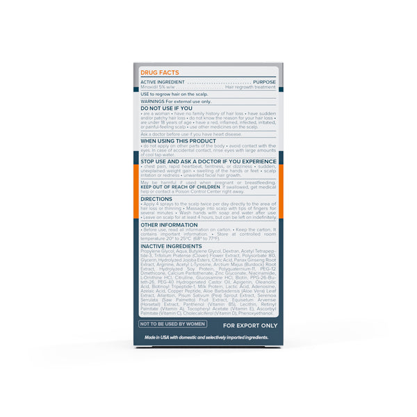 FOLIGAIN Advanced Hair Regrowth For Men Minoxidil 5% + Trioxidil 5% - FOLIGAIN NEW ZEALAND