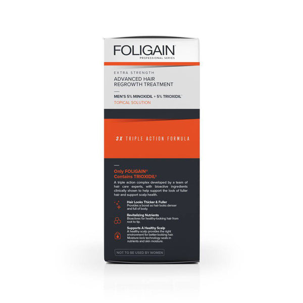 FOLIGAIN Advanced Hair Regrowth For Men Minoxidil 5% + Trioxidil 5% - FOLIGAIN NEW ZEALAND