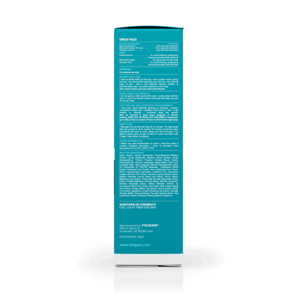 FOLIGAIN Advanced Hair Regrowth Hair Shampoo with 2% Minoxidil and 2% Trioxidil - FOLIGAIN NEW ZEALAND