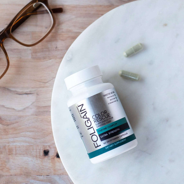 FOLIGAIN Color Rescue Supplement For Graying Hair - FOLIGAIN NEW ZEALAND