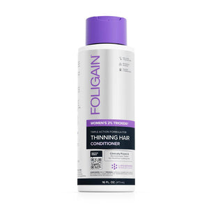 FOLIGAIN Triple Action Conditioner For Thinning Hair For Women with 2% Trioxidil 473ml - FOLIGAIN NEW ZEALAND