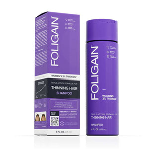 FOLIGAIN Triple Action Shampoo For Thinning Hair For Women with 2% Trioxidil - FOLIGAIN NEW ZEALAND
