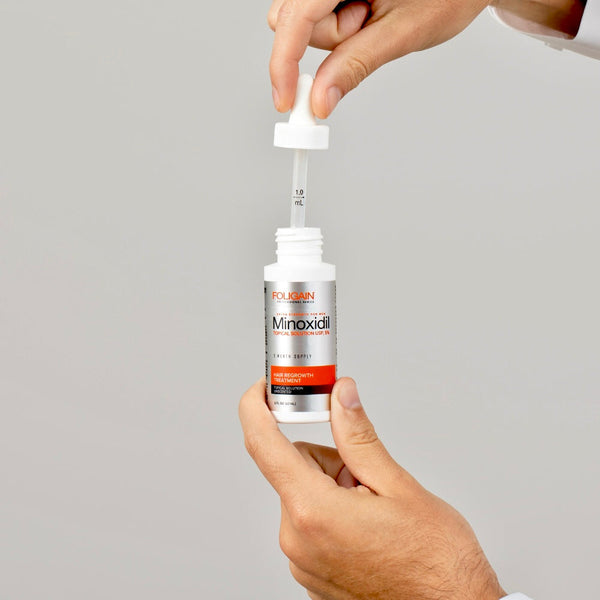 FOLIGAIN Minoxidil 5% Hair Regrowth Treatment For Men One Month Supply - FOLIGAIN NEW ZEALAND