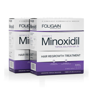 FOLIGAIN Minoxidil 2% Hair Regrowth Treatment For Women 6 Month Supply - FOLIGAIN NEW ZEALAND